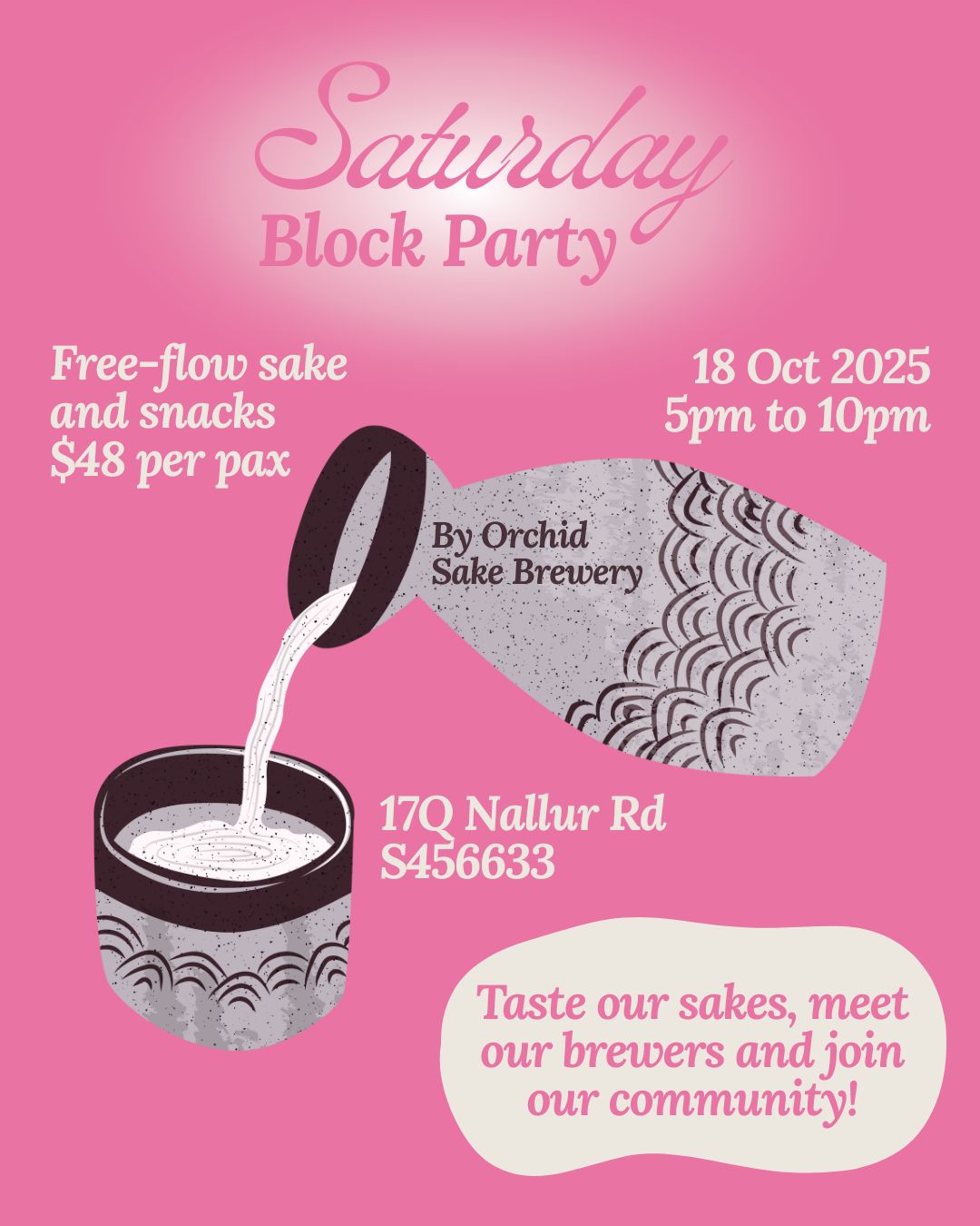 Saturday Block Party, 18 October 2025