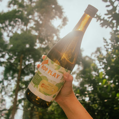 “Hop Play” Sake w/ Fresh Kyoto Hops 750ml